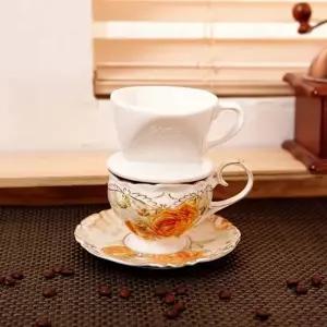 도자기 커피드리퍼 드리퍼 핸드드립커피 소 화이트 (WFK6JAV)