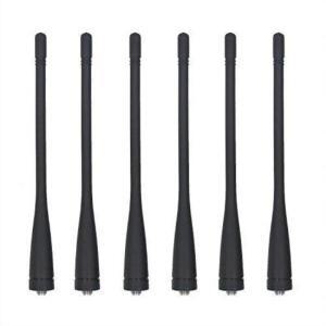 6pc 워키 토키 UHF 400-470MHz 안테나 Kenwood TK360 TK-3100 TK3118 3170
