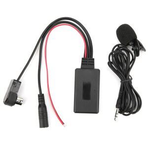 블루투스 CDA 키트 가능한 장착이 케이블 핸즈프리 차량 DC12V용 ABS 어댑터 마이크 AUX