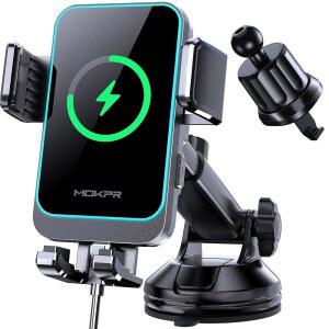 무선 자동차 충전기 S22 포함 충전 16 자동 PRO 클램핑 경차 고속 MAX S23 MOKPR 15W 삼성 13 벤트 윈드실드 PLUS S21 LED 홀더 12 충전기 대시보드 15 에어 등용 휴대폰 14
