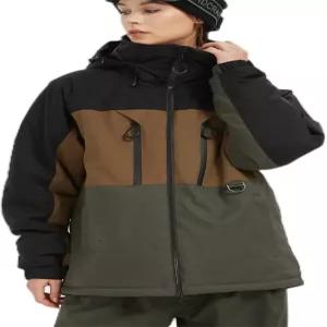 BGX 여성용 및 남성용 방수 스키 재킷 따뜻한 겨울 스노우 코트 산악 바람막이 후드 우비