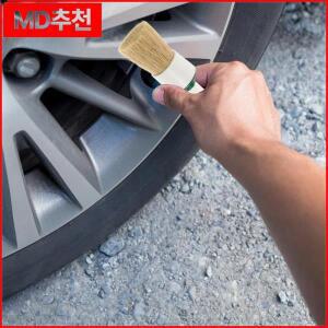 타이어 청소용 브러시, 직선형 손잡이, 단단한 솔, 자동차 디테일링 림 휠 웰 스크럽 도구