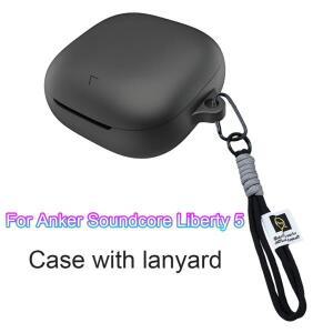 Anker SounDCore Liberty 5 케이스 실리콘 이어폰 보호용 커버(끈 포함)