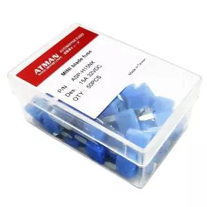 아트만 소형 자동차휴즈 15A (50개) 퓨즈 ASP-H15NX