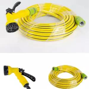 차량세차 청소 정원 물호스 스프레이건20m 수영장 수도호수 베란다 텃밭 농막