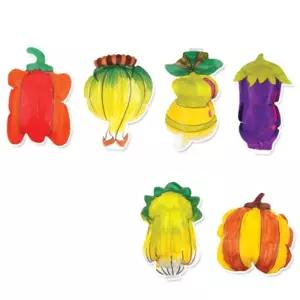 컬러룬 야채 6종 세트 나만의 오뚝이 복주머니 만들기