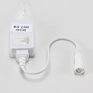 LED 트리구 정류기어답터 백색선(DC24V) 96구 300구 동선등 겸용 HY-ADT-DC24 in-392721전구 크리스마스 장