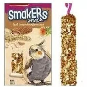 A E 케이지 644113 비타폴 스메이커 코카티엘 간식 스틱 - 견과류 2팩