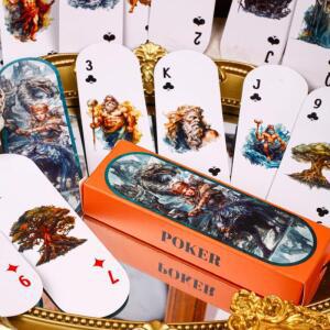 Mr.Paper 테이블 카드 게임 54/상자 나비 할로윈 미니 마녀 인쇄 미니 포커 어린이타입 크리스마스 선물