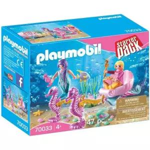 플레이모빌 해마 마차 피규어 팩 장난감 세트