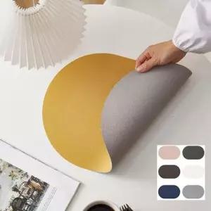 양면 식탁매트 타원형 방수 오염방지 테이블 시탁패드 WE6CD8B