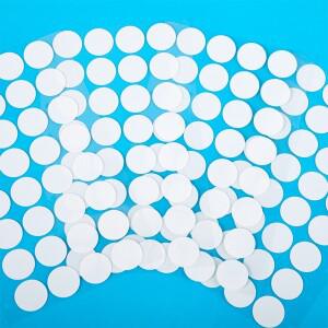 합성 멸균 메쉬 필터 종이 스티커 버섯 재배용 소수성  멤브레인 넓은 시트 당 32 개 20mm