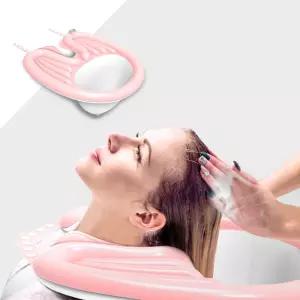 GGRO 휴대용 접이식 환자 샴푸대 목욕용품 간이세발기