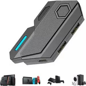 스위치 2 도크 닌텐도 Xbox Play Station3-in-1 여행 도크용 키보드 마우스 어댑터 - 맞춤형 키 매핑