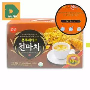 천마차 티백포장 110개 따뜻한음료 향긋한 뿌리추출 한방차 선물용 전통차 웰빙차 건강차 건강음료