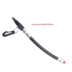다이빙호환  팽창식 헤드 미니 노즐 에어 노즈/로우 건 수중 카메라 청소 저압 파이프 연결