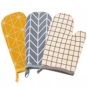 모던 패브릭 주방 장갑/요리/오븐/내열/냄비/주방용/전자렌지/오븐기/방열/중목/부엌/조리용/쿠킹/가정용