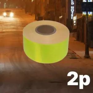 고휘도 반사 테이프 벌집 주차장 안전 형광 반사 테이프 경고 야간 도로 오토바이 자전거 차량