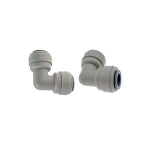 L52 RO워터 정수기 조인트 피팅 1/4 인치3/8인치 OD 호스 연결 90 엘보 밸브 스위치 퀵 커플링 커넥터