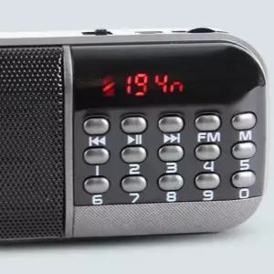 mp3 라디오 컴팩트 디지털 효도 휴대용 라디오 미니 플레이어 스피커 고음질 미디어