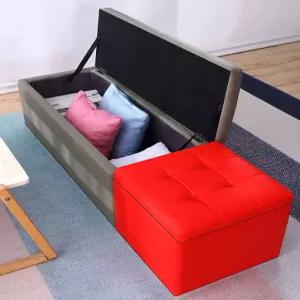 수납벤치소파 자물쇠 벤치수납장 옷가게 벤치 수납장 잠금