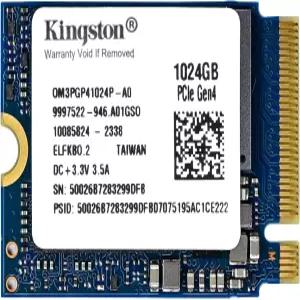 킹스턴 1TB M.2 2230 PCIe Gen 4.0x4 NVMe SSD TLC NAND(R/W 속도 최대 4540/4230MB/s) OM3PGP41024P-A0