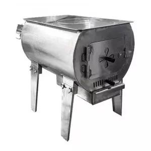 미니 화목난로 연소기 조립형 펠릿 무쇠 캠핑 주물