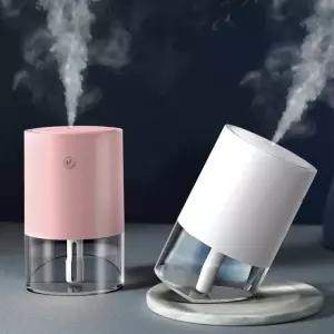 클레오 충전식 사선가습기 휴대용 USB 차량용가습기 무드등가습기