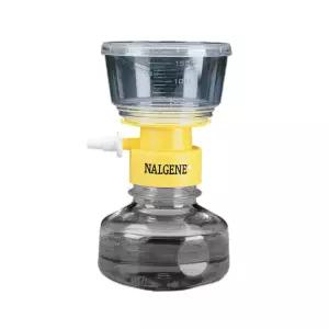 날진 MF75 시리즈 폴리스티렌 실험실 필터 유닛 옐로우 칼라 0.45 마이크론 막 직경 50mm 용량 150mL (12개