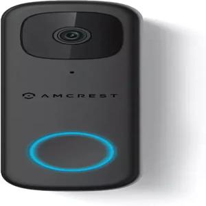 Amcrest 4MP 비디오 도어벨 카메라 프로  야외 스마트 홈