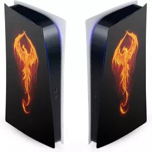 헤드 케이스 디자인 공식 라이선스 크리스토스 카라파노스 드래곤 피닉스 아트 믹스 비닐 페이스플레이트