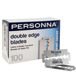 페르소나 화이트 100개 인 면도날 더블엣지 포장지