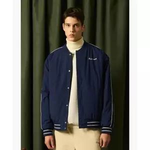 매장정품 LECOQ 르꼬끄 유니 바시티 루즈핏 패딩 자켓 - 네이비(QQ423LPDO3) QQ423LPDO3_DNV0 927625