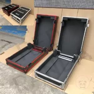 오디오 믹서 항공 믹싱 하드 박스 운반 레드판다몰 캐비넷 디제잉 음향 장비 캐비닛 휴대용 콘솔 수납함 케