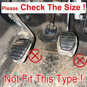 자동차 고무 브레이크 클러치 풋 페달 패드 커버 르노 Clio 2 3 4 BB CB BR CR Lutecia 1998 - 2020 택시