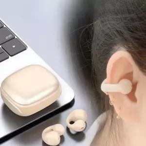 이어폰 피어싱 운동 골전도 귀걸이형 블랙그레이 블루투스 V5.3 일본 귀찌