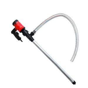 전기 드럼통자바라 전동 알루미늄 펌프 드럼통 드럼급유기