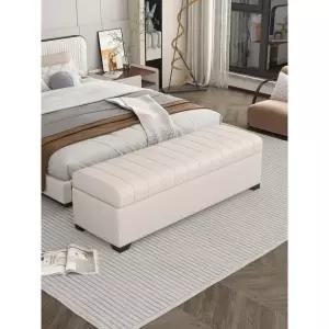 약국벤치 엔틱 다용도 긴의자 수납 쇼파 오프화이트 길이 80