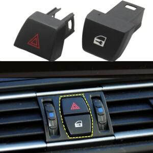 BMW 5 6 7 X3 시리즈 F07 F06 F12 F13 F10 F11 F01 F02 F04 F25 차량 위험 경고등 스위치 버튼 커버