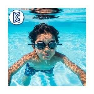 액티제노 김서림방지 어린이 물안경 수영장 수경