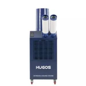 휴고스 산업용 이동식 에어컨 2구 창고 작업장 냉방기 BNS