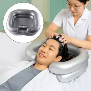 GGRO 가정용 환자 간병 샴푸대야 노인머리감기 간이샴푸대 휴대용세발기