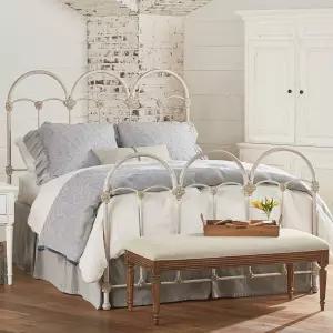 모던 복고풍 빈티지 프랑스 철제프레임침대 앤틱