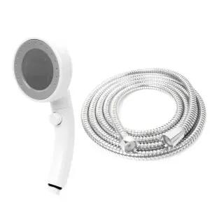 [골드스마일]자취방샤워호스 수압상승 온오프 일반2m 단수버튼 샤워기헤드