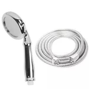 [골드스마일]자취방샤워호스 고수압 미세분사 일반1.5m 크롬도금 샤워기헤드줄