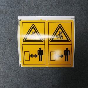 EC60B 스티커  차량 EC210 로고 사이드 도어 붐 굴삭기용