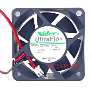 Nidec H60T12BS13A7-01 6025 6cm 12V 0.22A APW3/4/12 전원 냉각 팬호환  새 쿨러 팬