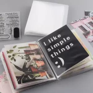 네컷앨범 포켓앨범 성장 셀프 미니앨범 다꾸 40p 성장앨범 사진