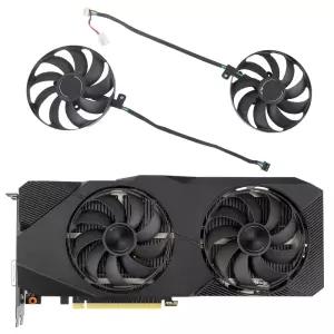 ASUS 듀얼 RTX 2060 2070 2080 슈퍼 EVO GPU용 InRobert T129215SU 87mm RTX2060S RTX2070S RTX2080S