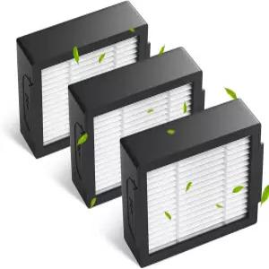 3개입 4639161 고효율 필터 iRobot 교체 부품 진공 청소기 Roomba e i 및 j 시리즈 Combo i1+ i3 i3+ i4 i5